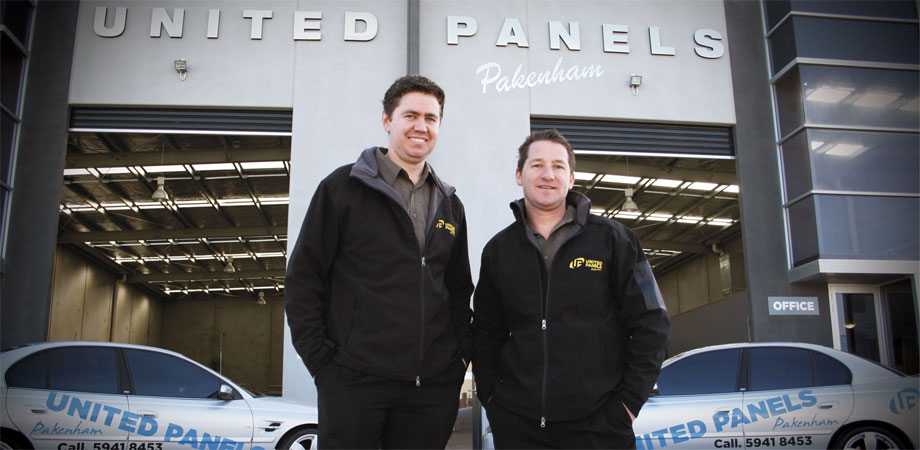 Daniel McCasker and Joshua Bexley - Founders of United Panels Pakenham